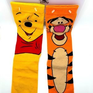 DisneyParks- Pooh Bear & Tigger Socks
